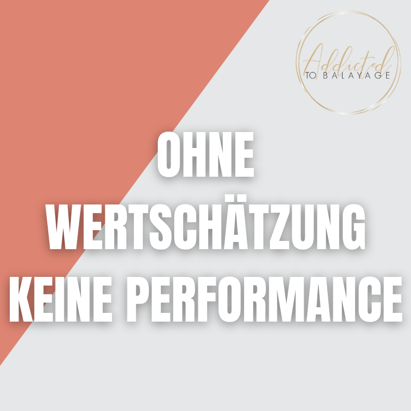 Ohne Wertschätzung keine Performance